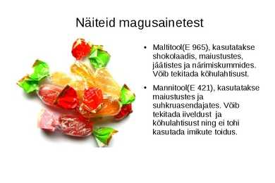 Toiduainete keemia #8