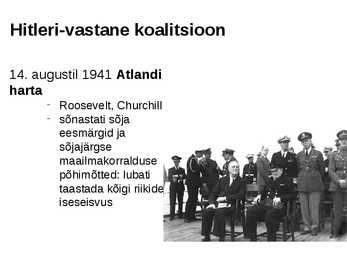 Rahvusvahelised suhted 20-sajandil #14