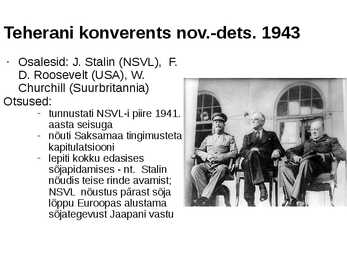 Rahvusvahelised suhted 20-sajandil #15