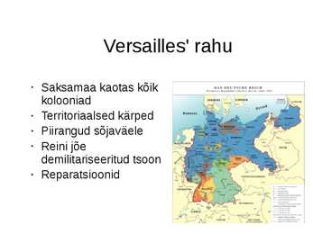 Rahvusvahelised suhted 20-sajandil #6