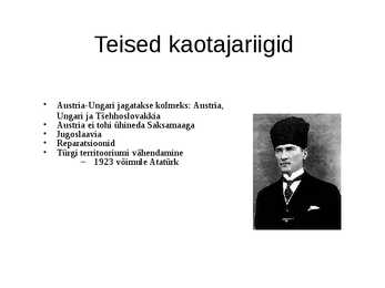 Rahvusvahelised suhted 20-sajandil #7