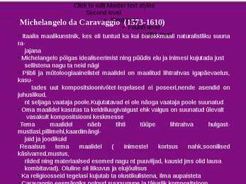 Itaalia ja Hispaania barokkmaalikunst 17 sajandil #9