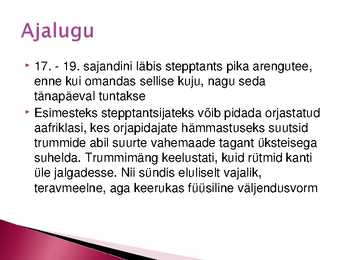 Stepptants #2