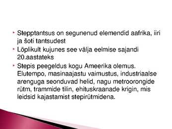 Stepptants #3