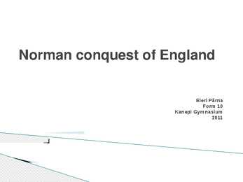 Norman Conquest
