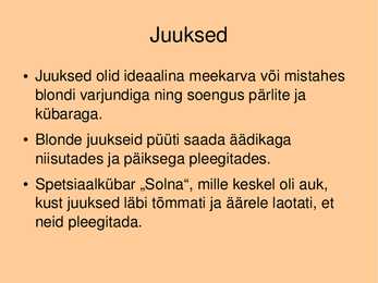 RENESSANSS JA MOOD #7