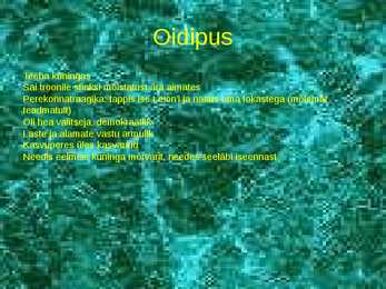 Kuningas Oidipus #4