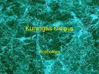 Kuningas Oidipus