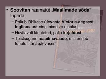 Raamatuesitlus-Maailmade sõda #14