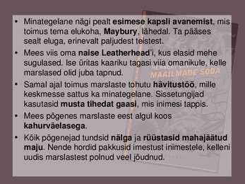 Raamatuesitlus-Maailmade sõda #5