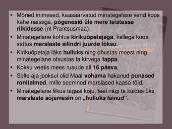 Raamatuesitlus-Maailmade sõda #6