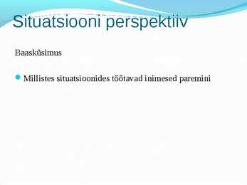 Juhtimispsühhloogia #11
