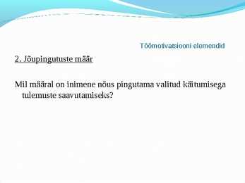 Juhtimispsühhloogia #22