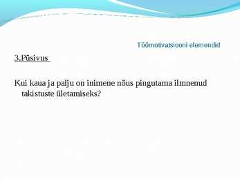 Juhtimispsühhloogia #23