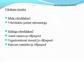 Juhtimispsühhloogia #38