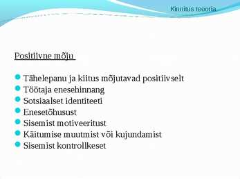 Juhtimispsühhloogia #42