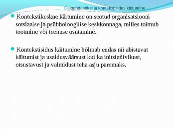 Juhtimispsühhloogia #6