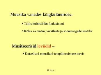 Muusika ajalugu #5