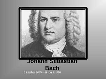 J S Bach
