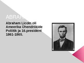 ABRAHAM LINCOLN