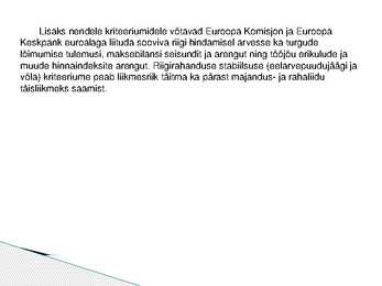 Euroopa Liidu majanduslik olemus #9