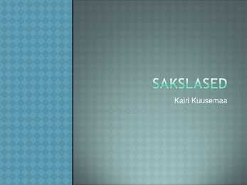 Sakslased