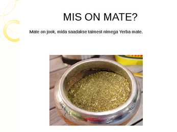 Mate tee #2