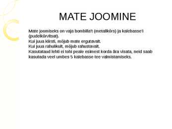 Mate tee #8