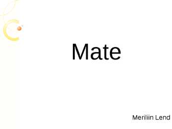 Mate tee