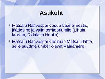 Matsalu rahvuspark #2