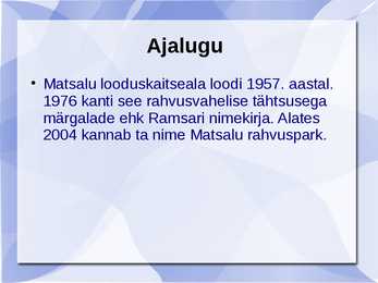 Matsalu rahvuspark #3