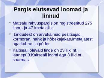 Matsalu rahvuspark #7