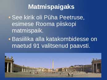 Colosseum Püha Peetruse kirik Roomas #4