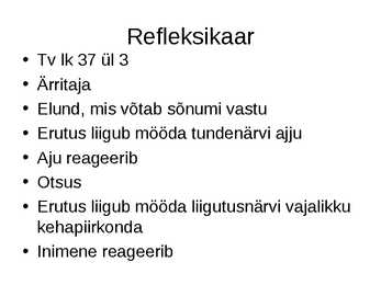 Närvisüsteemi tutvustav esitlus #27