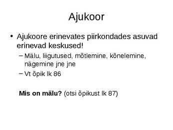 Närvisüsteemi tutvustav esitlus #10