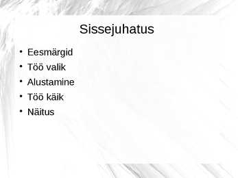 Lõputöö #2
