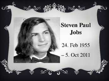 Steve Jobs Presentation