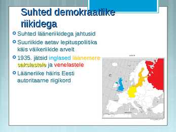 Eesti välispoliitika 1920-1940 #7