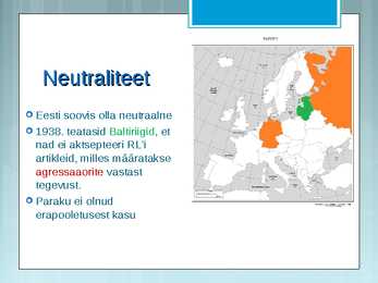 Eesti välispoliitika 1920-1940 #10