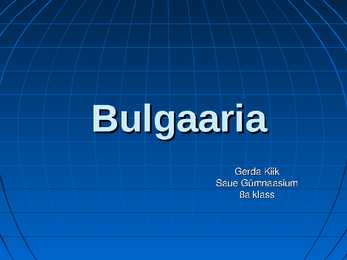 Bulgaaria