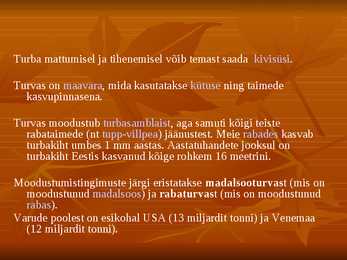 Taastumatud loodusvarad #11