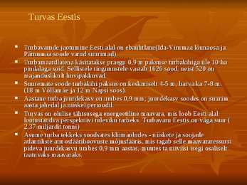 Taastumatud loodusvarad #12