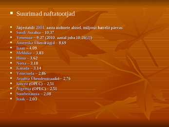 Taastumatud loodusvarad #19