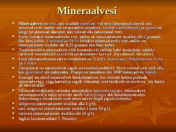 Taastumatud loodusvarad #21