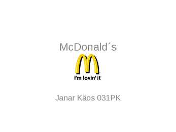 McDonalds