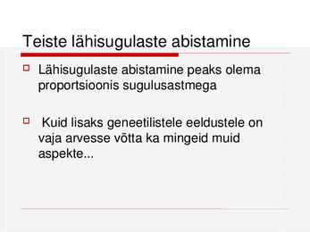 Abistamine-koostöö-ühiselu #3
