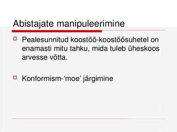 Abistamine-koostöö-ühiselu #8