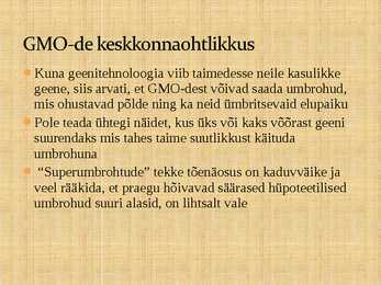 Slaidishow geenmutatsioontaimedest #5