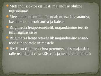 Eesti metsadest #2