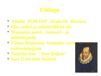Miguel de Cervantes Saavedra #2